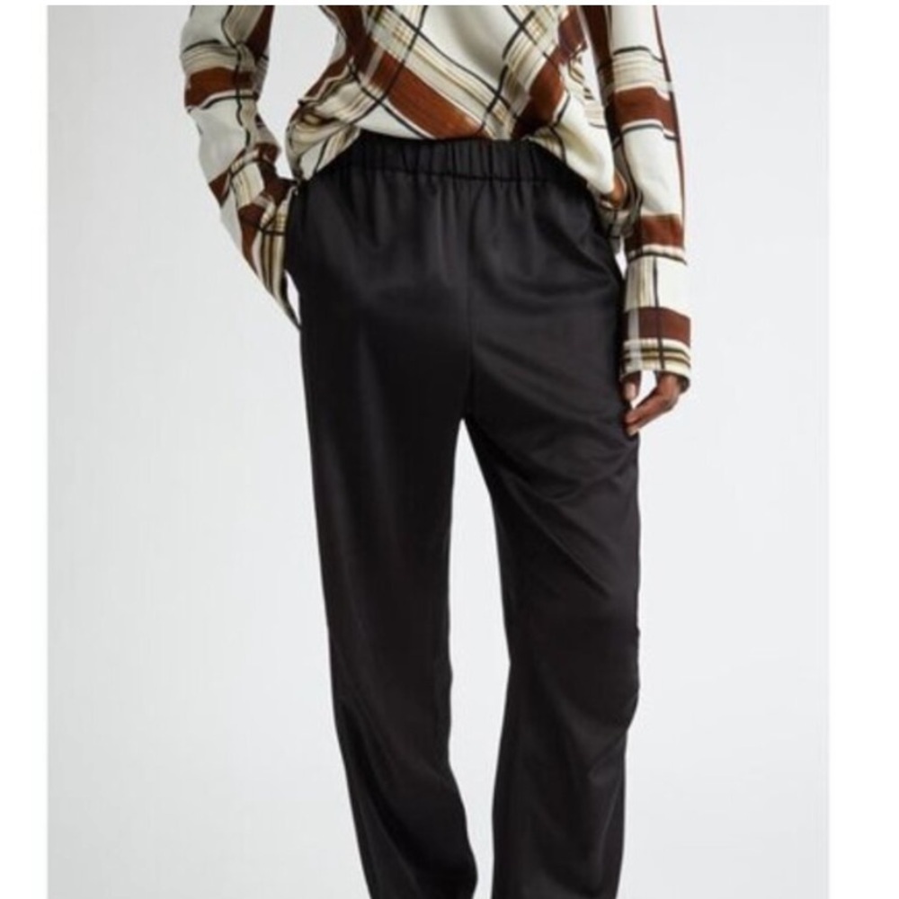 Dries Van Noten Len Lye Black High Rise Pants Size 36 US 4